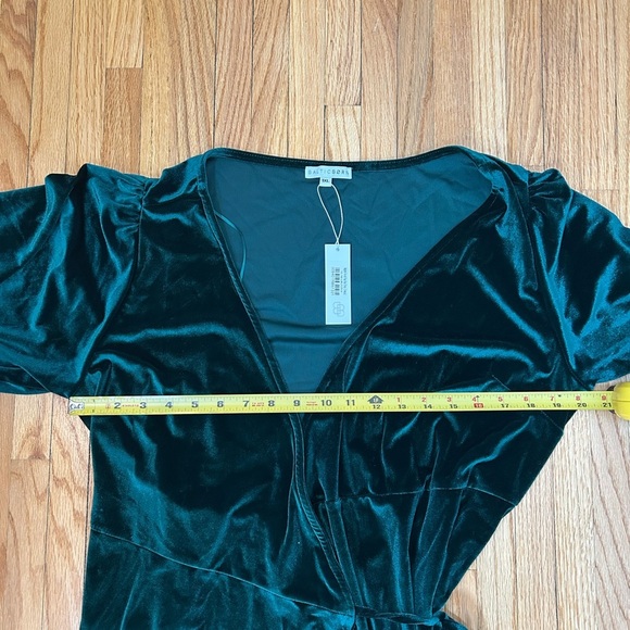 NWT Baltic Born Meghan Velvet Wrap Maxi Dress - Picture 7 of 10